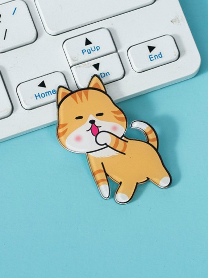 Значок «Clean red cat»