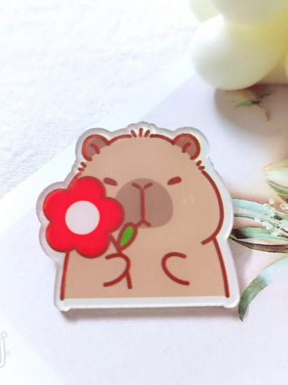 Значок «Capybara and the Flower»