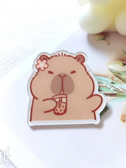 Значок «Bumblecapybara»