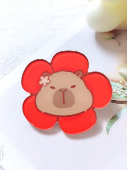 Значок «Capybara in a flower»