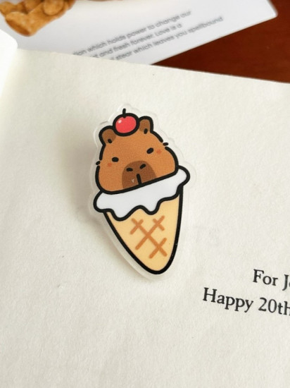 Значок «Capybara - ice cream»