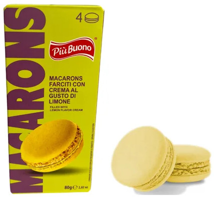 Набор макарунс «Macarons Piu Buono Limon»