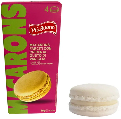 Набор макарунс «Macarons Piu Buono Vanilla»