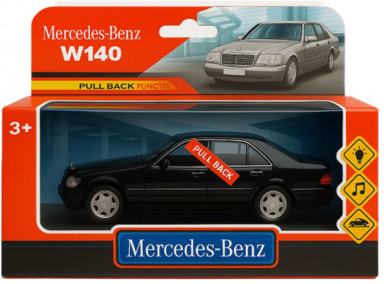 Модель металлическая «Mercedes-Benz W140»