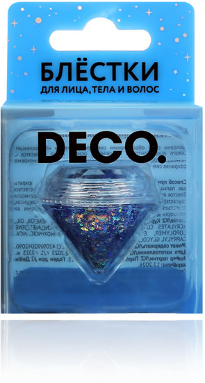 Блёстки для лица, тела и волос «Dream Dust», оттенкок Blue