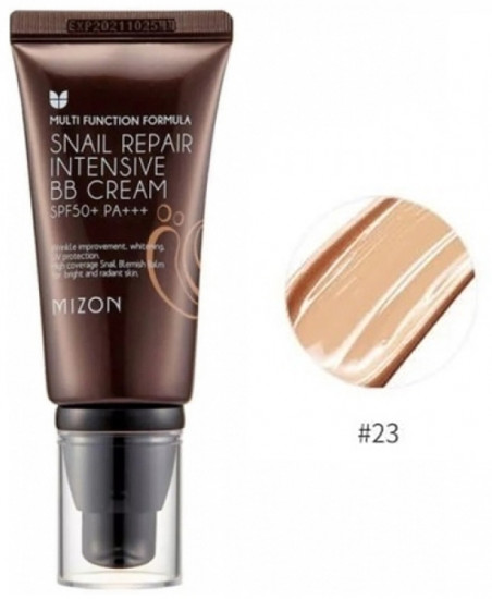 BB-крем для лица с муцином улитки SPF50+ PA+++ «Snail Repair Intensive BB Cream», оттенок № 23