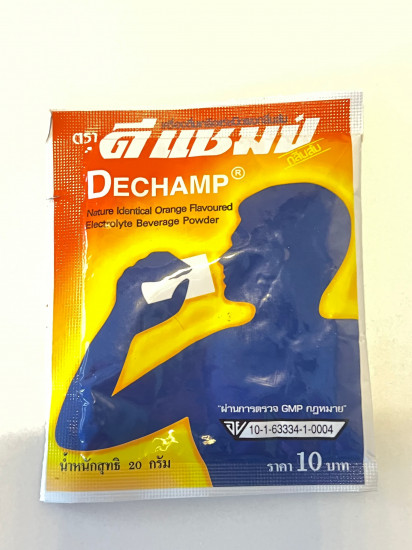 Напиток восстанавливающий-электролит «DeChamp»