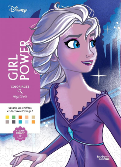 Раскраска по номерам «Girl Power»