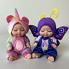 Набор пупсов «Бабочка и Единорог»