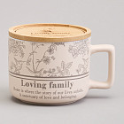 Кружка с крышкой «Loving family»