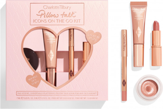 Charlotte Tilbury набор декоративной косметики Pillow Talk Icons On The Go Set