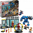 Конструктор Marvel 76315 Лаборатория Железного человека: зал брони. Iron Man's Laboratory: Hall of Armor