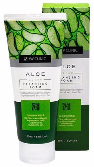 Пенка для умывания «Aloe Clear Cleansing Foam»