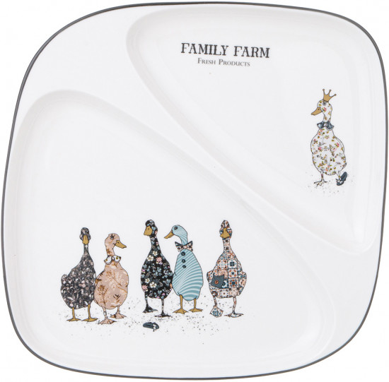 Тарелка обеденная «Family Farm»