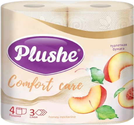 Туалетная бумага «Comfort care Honey Nectarine»