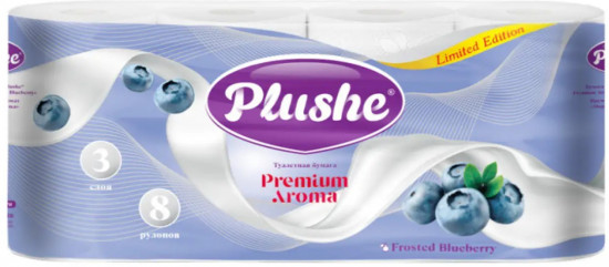 Туалетная бумага «Aroma Frosted Blueberry»