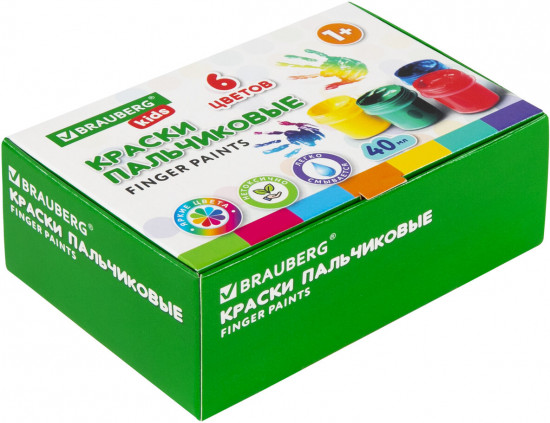 Краски пальчиковые для малышей