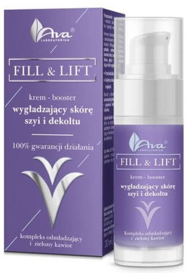 Разглаживающий крем-бустер для декольте и шеи «Fill & Lift Cream-Booster»