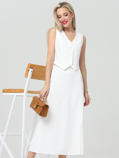 Костюм женский Эффектный образ, вайт