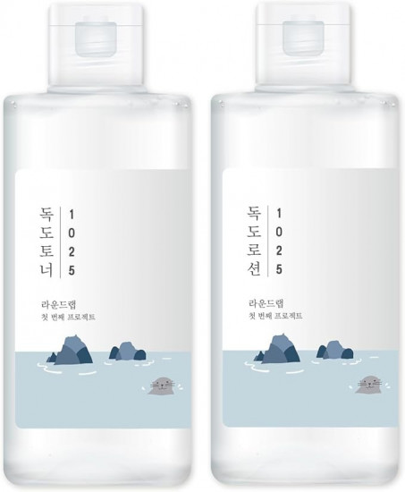 Набор уходовых средств для лица с морской водой «Dokdo Toner Lotion Special Set»