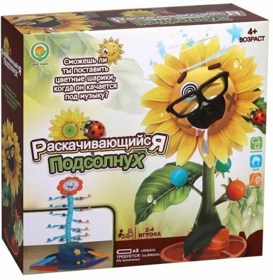 Игра настольная «Развивающийся подсолнух»
