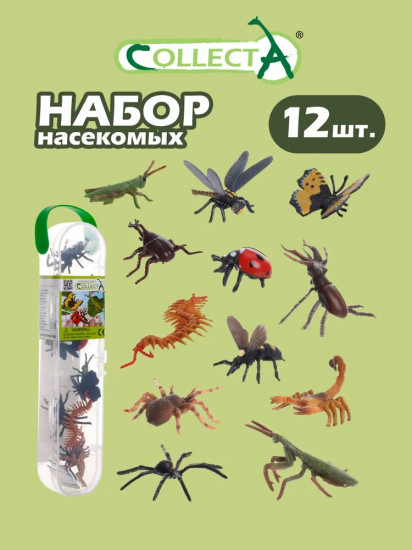 Набор фигурок «Насекомые»