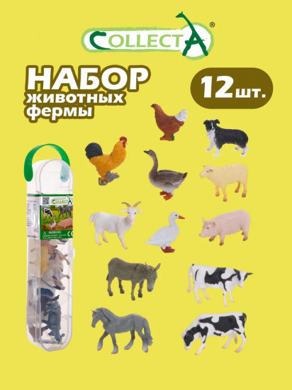 Набор фигурок «Животные фермы №2»