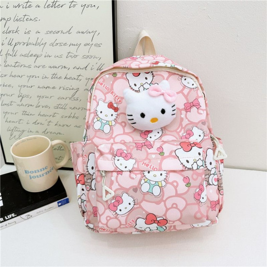 Рюкзак с брелоком «Hello Kitty»