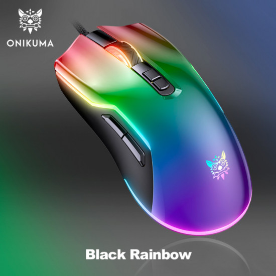 Мышь игровая Onikuma Black Rainbow