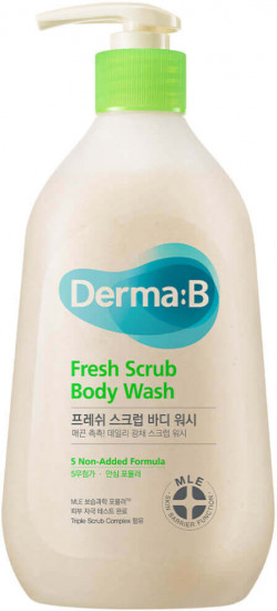 Ламеллярный освежающий гель-скраб для душа «Fresh Scrub Body Wash»