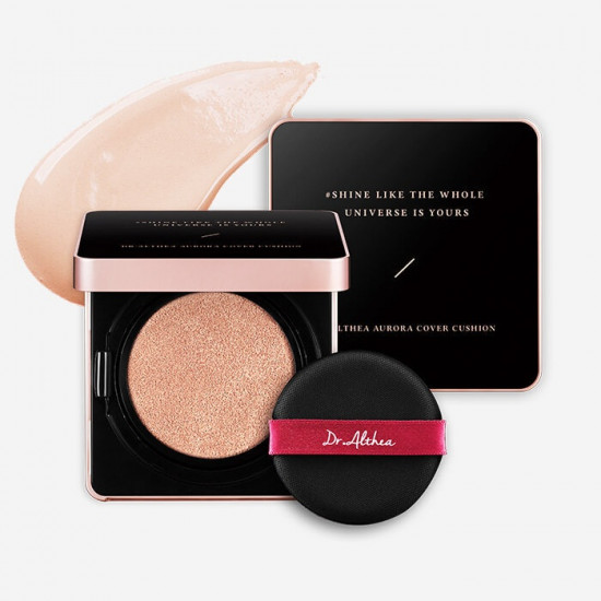 Кушон для лица «Aurora Cover Cushion Moisture» SPF 50, оттенок 21