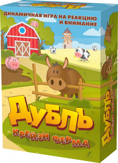 Игра настольная «Дубль. Крейзи-ферма»