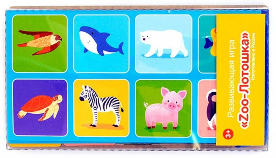 Игра развивающая «Zoo-лотошка»