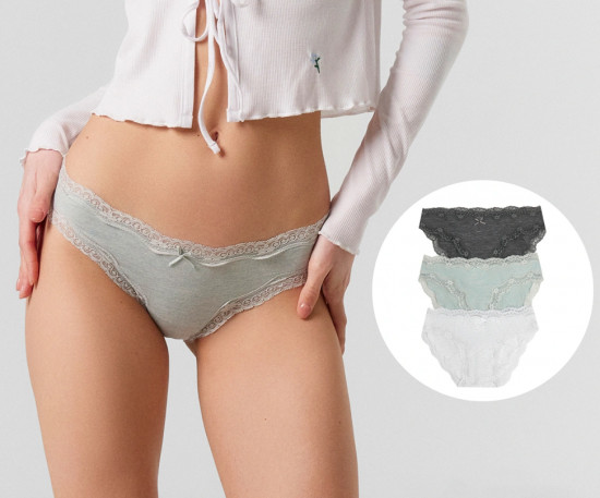 Трусы-слип женские комплект