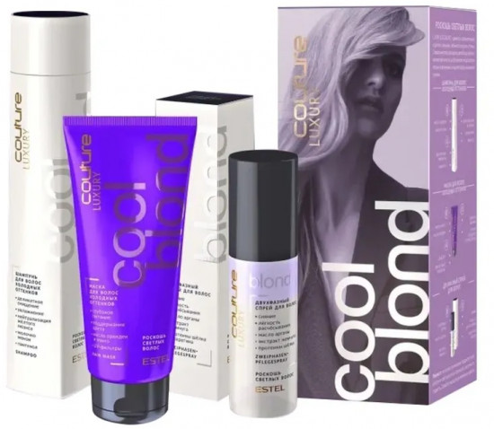 Набор для волос «Luxury Cool Blond»