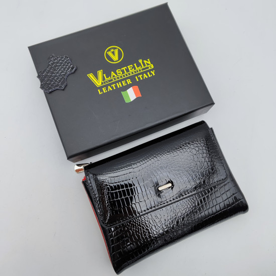 Кошелёк женский «Italy Black Red»