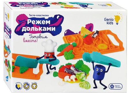 Набор для детской лепки «Режем дольками»
