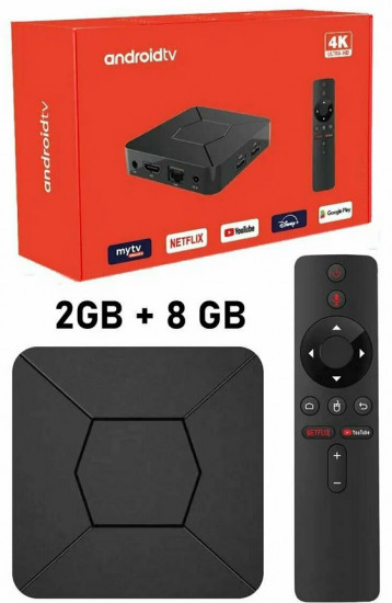 Медиаплеер Q5 2/8 ATV Android 10 4K Smart TV Box