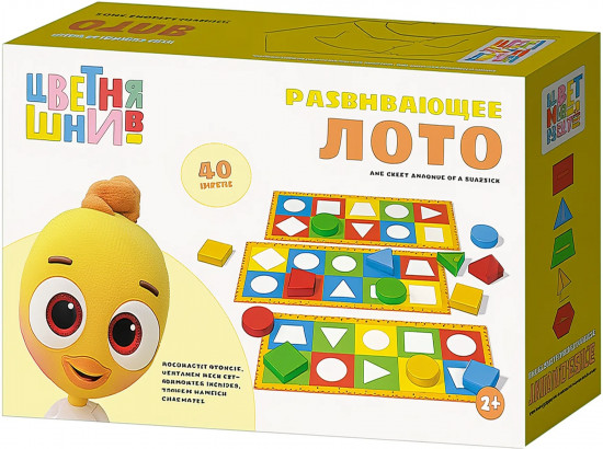 Лото развивающее «Цветняшки»