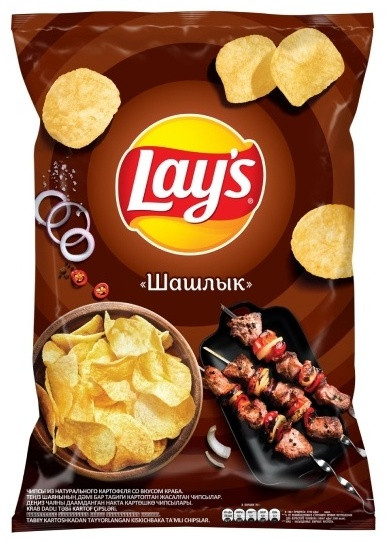 Чипсы картофельные «Шашлык»