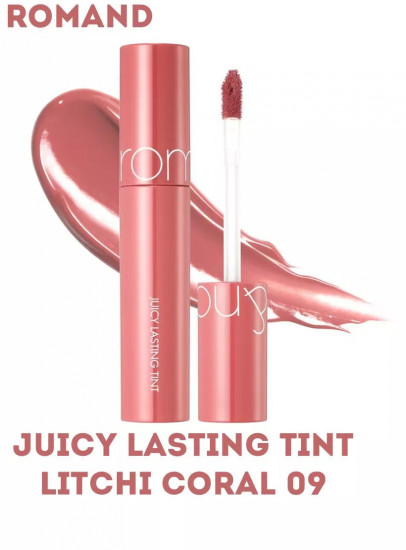 Тинт для губ «Juicy lasting tint», тон 09 Litchi Coral