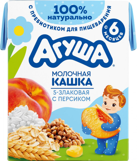 Каша молочная овсяная с малиной «Вставай-ка»