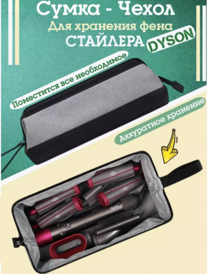 Дорожная сумка-чехол для хранения фена, стайлера