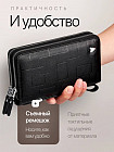 Портмоне мужское из натуральной кожи 7 в 1