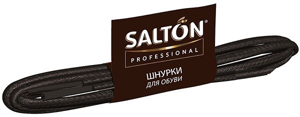 Шнурки толстые с пропиткой (цвет черный, 90 см) | Salton Professional | Salton