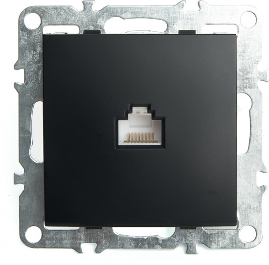 Розетка компьютерная одноместная RJ-45