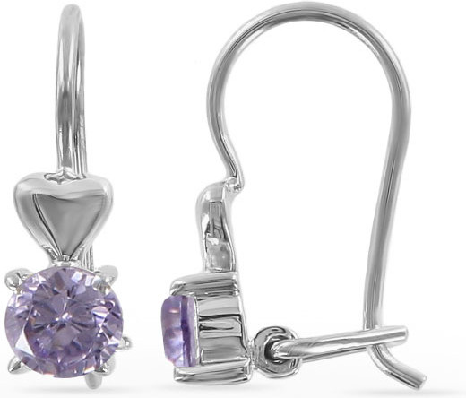 Серьги детские из серебра
