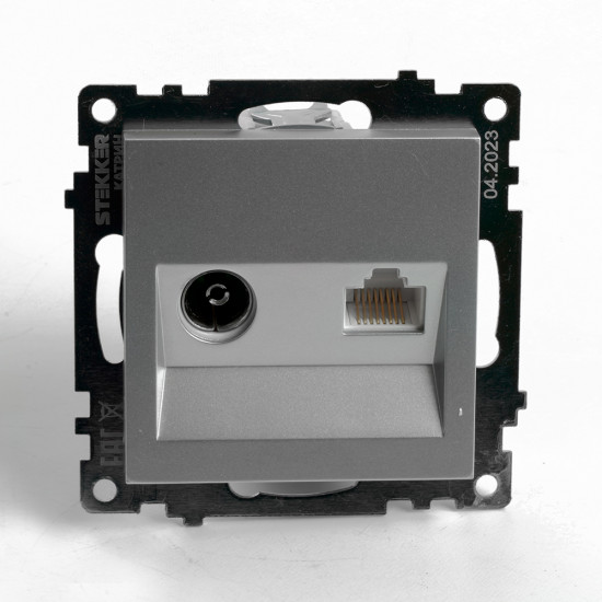 Розетка TV и компьютерная GLS00-7106-03