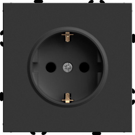 Розетка одноместная RST16-5110-05