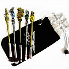 Набор кистей для макияжа в чехле «Факультеты Хогвардса»